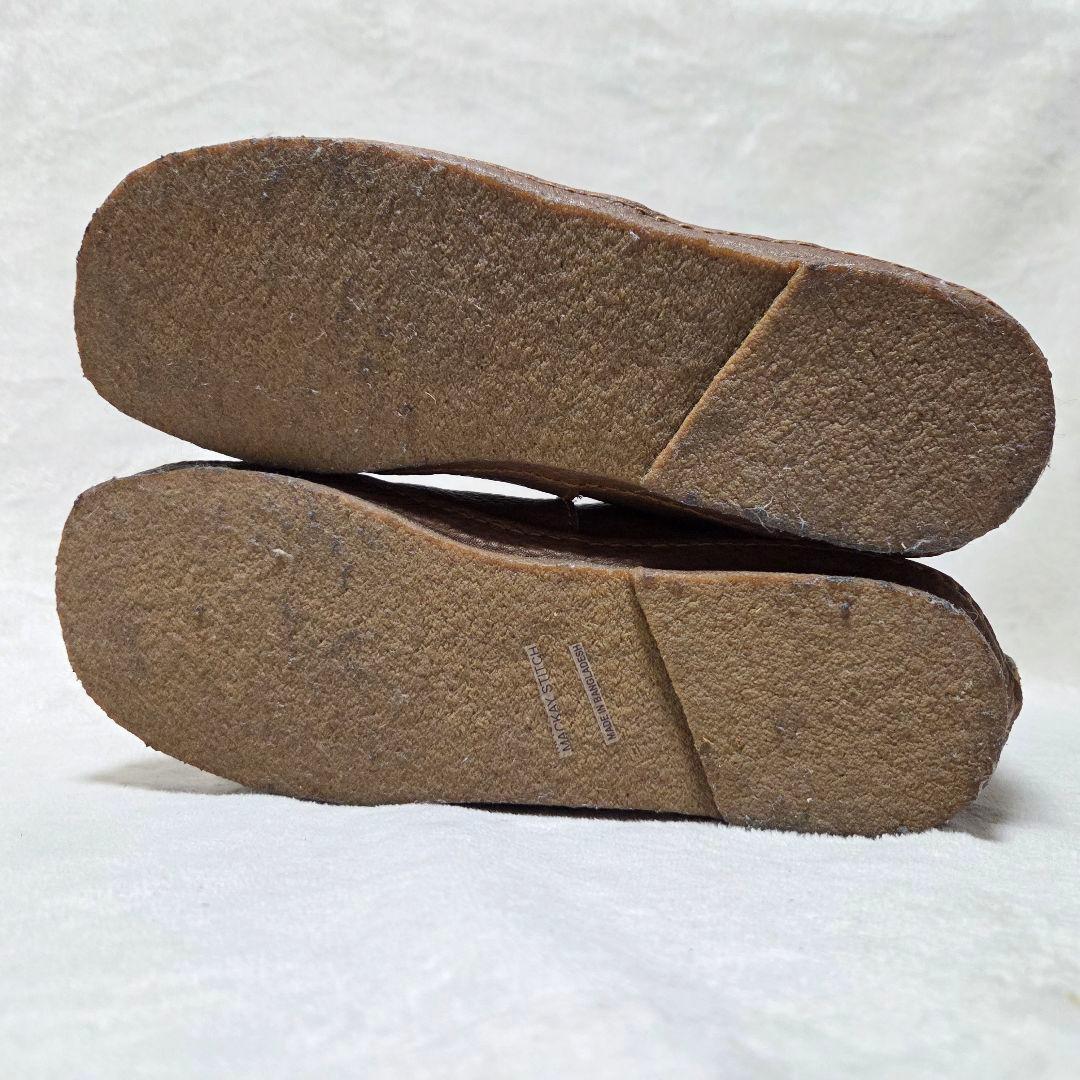 【新品未使用】Koos コース ミドルブーツ 本革 ライトブラウン 24.5