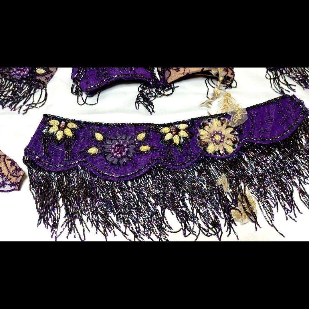 最高級 トルコ製 Bella ベラ ブラベル スカート付 ベリーダンス