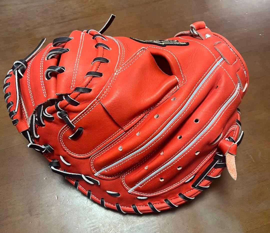 【型付け済み】　Hi-Gold ハイゴールド　己極　硬式キャッチャーミット