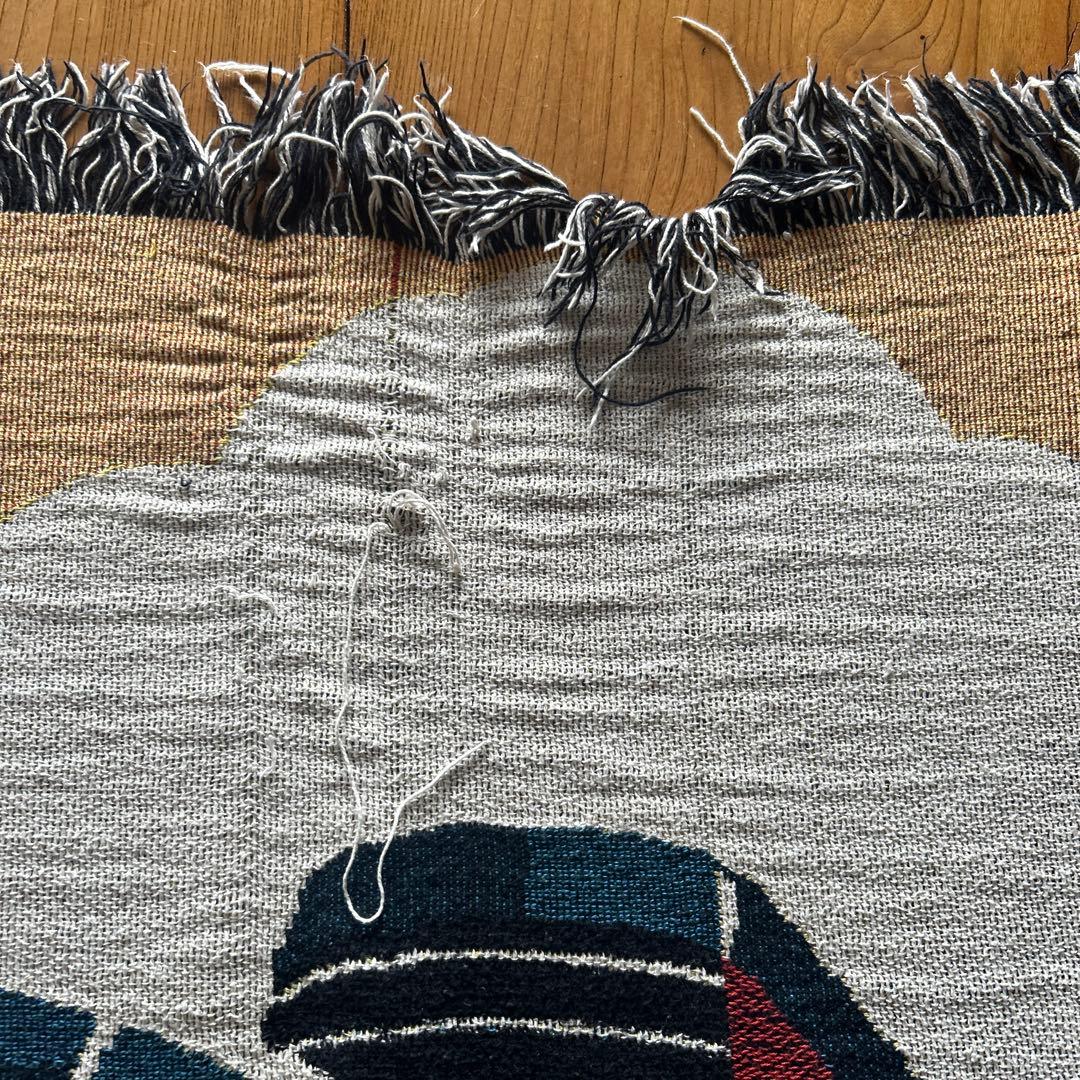 激レア　DISNEY　ヴィンテージ　ラグ　カーペット　壁掛け　アウトドア　珍品