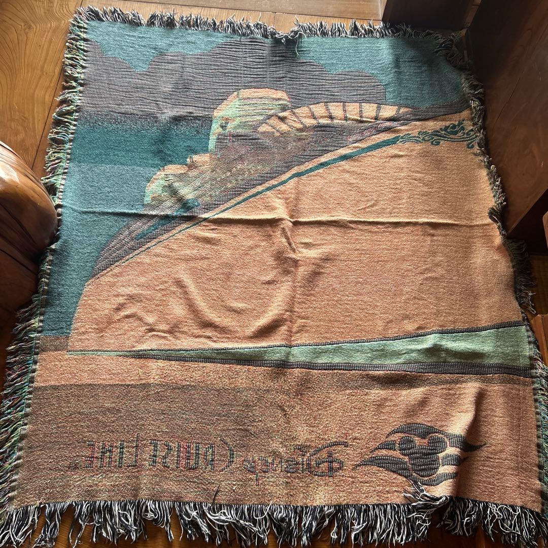 激レア　DISNEY　ヴィンテージ　ラグ　カーペット　壁掛け　アウトドア　珍品