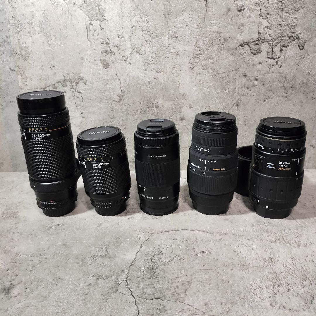 【ジャンク】 カメラ レンズ　まとめ売り　Canon　NIKON 等　31本