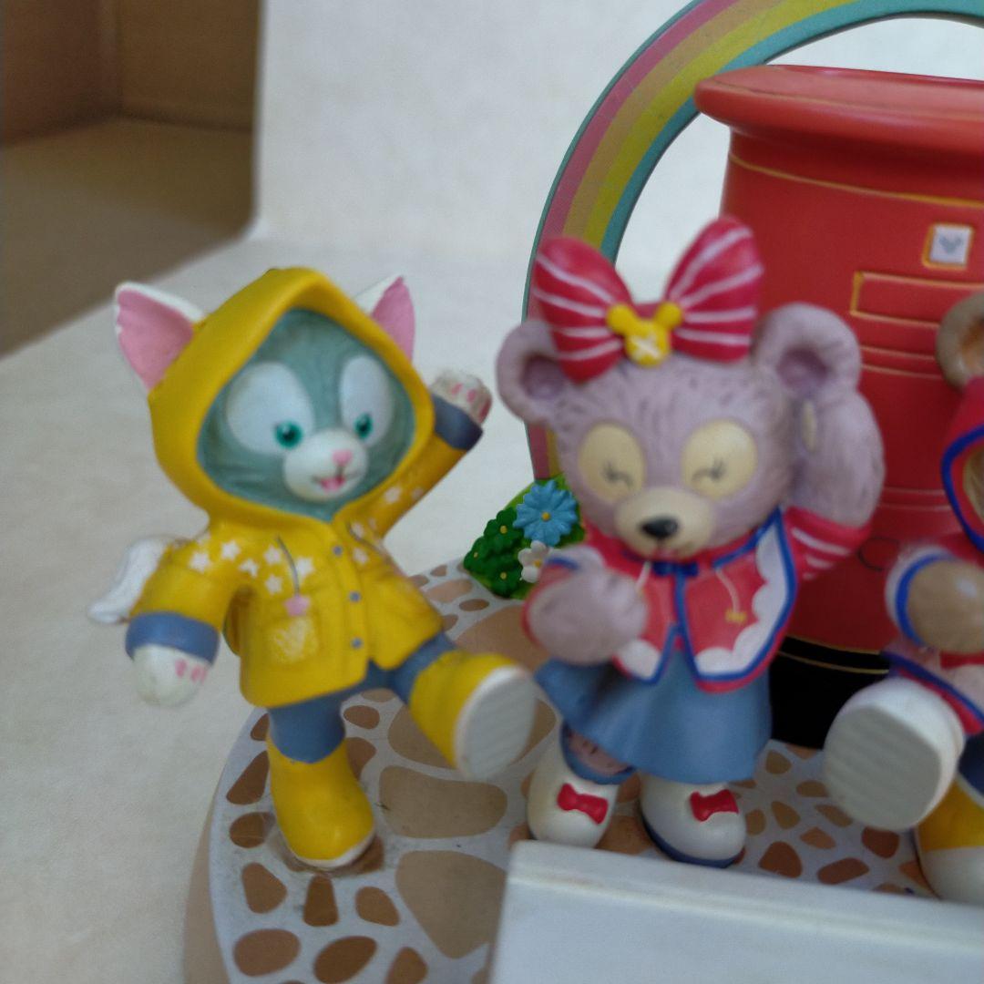 T上海 ディズニー ダッフィー＆フレンズ 万年カレンダー ペンスタンド