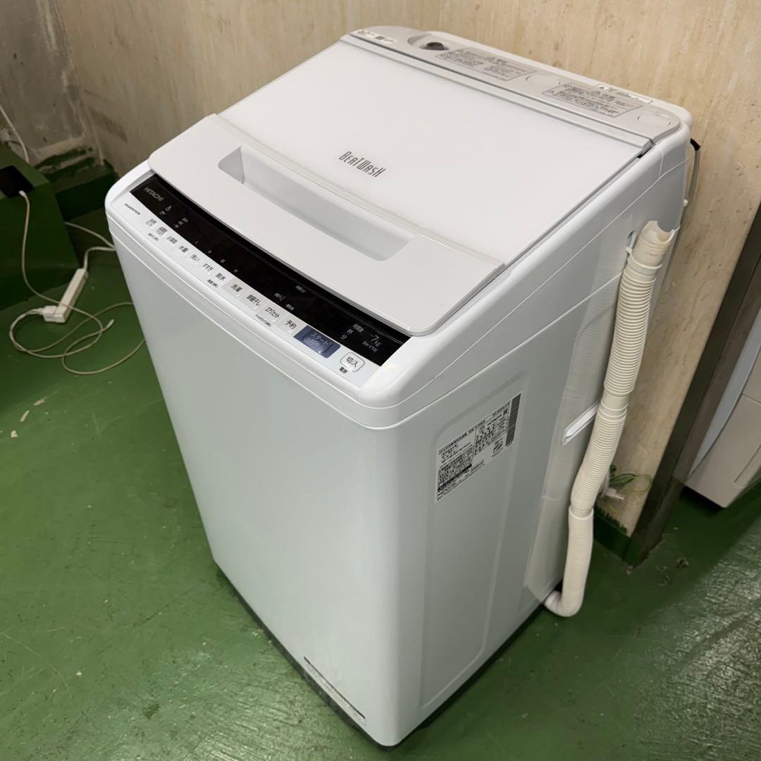 143 洗濯機　容量7kg ビートウォッシュ　日立　一人暮らし　冷蔵庫も有