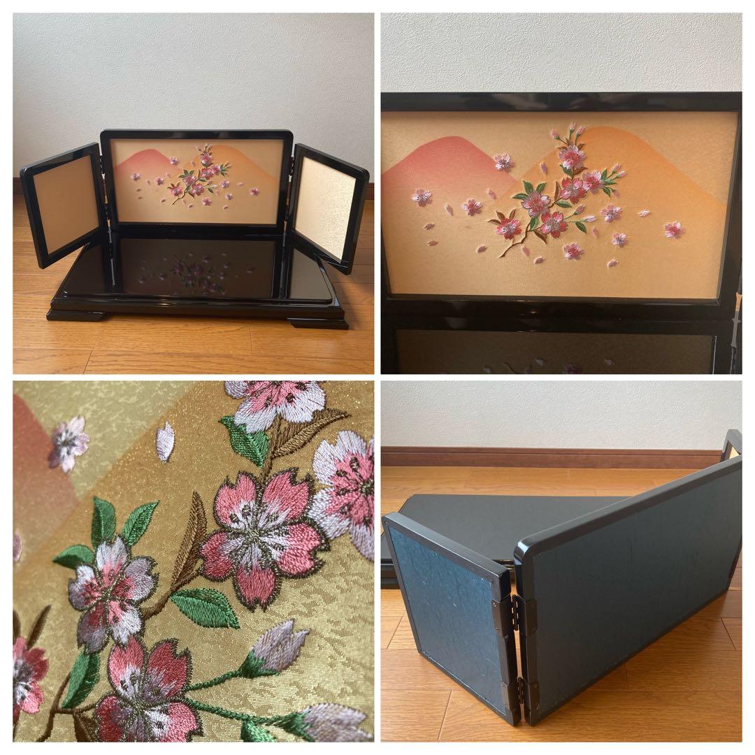 原孝洲 雛人形 お雛様 木目込み 人形 親王飾 菜花雛 コンパクト 雛祭り