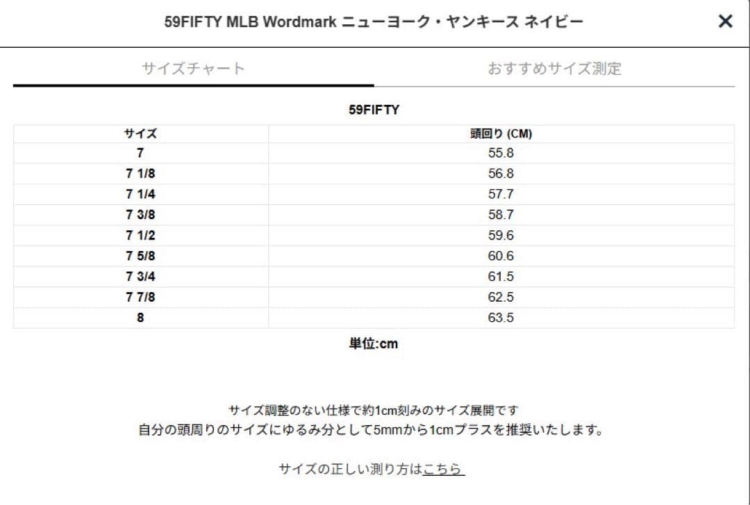 NEW ERA 59FIFTY MLB Wordmark ニューヨークヤンキース