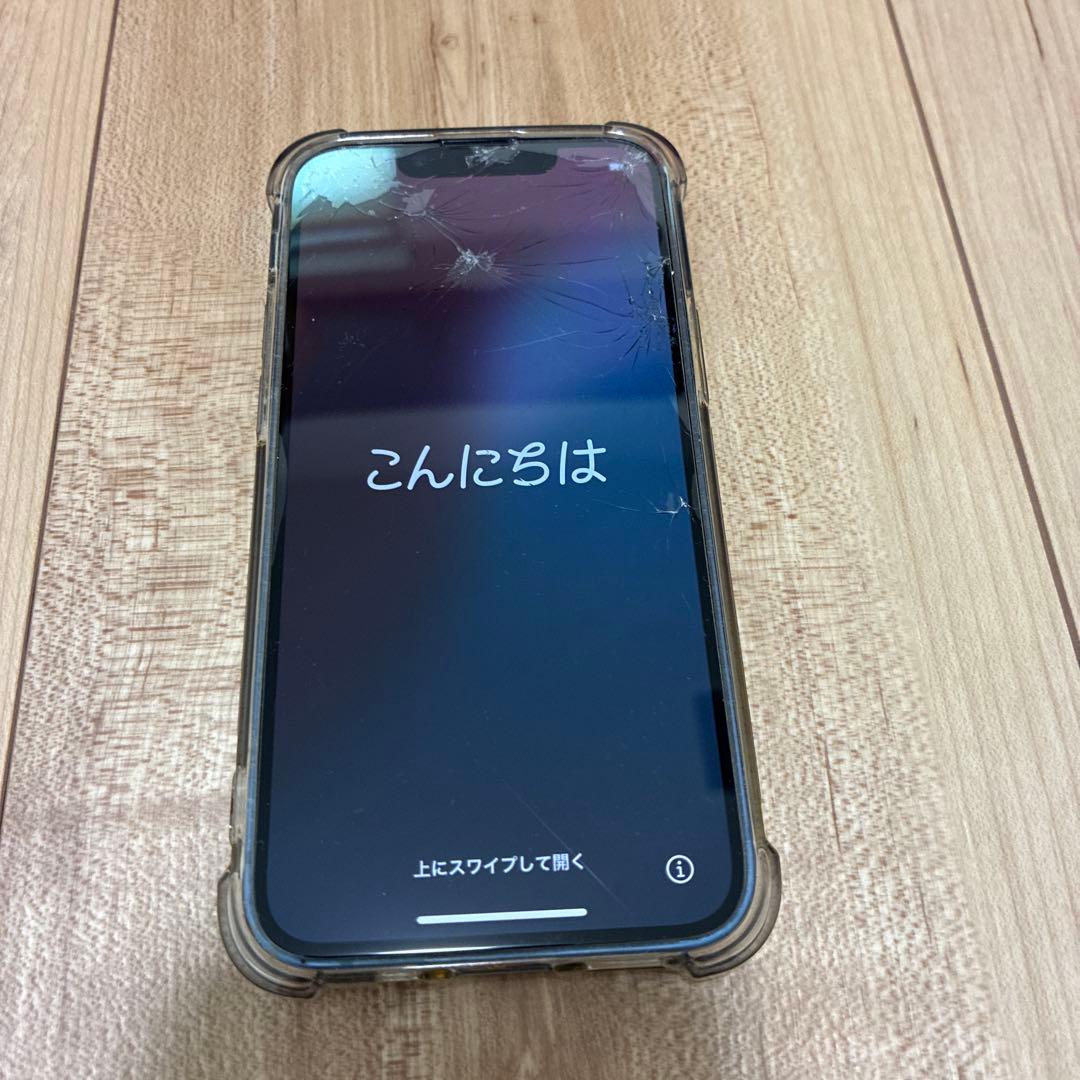 Apple iPhone 13 mini ブルー 傷あり