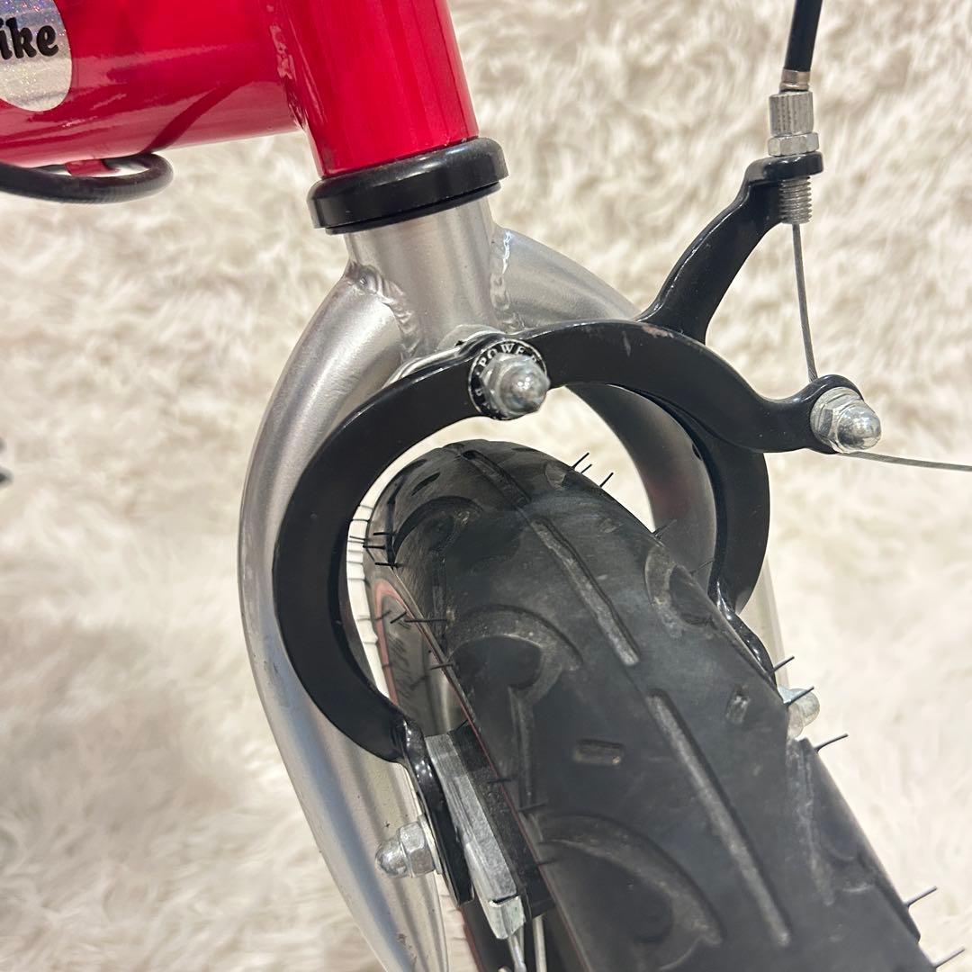 美品✨️ へんしんバイク2 キッズ自転車 12インチ 赤 スタンド ペダル付き