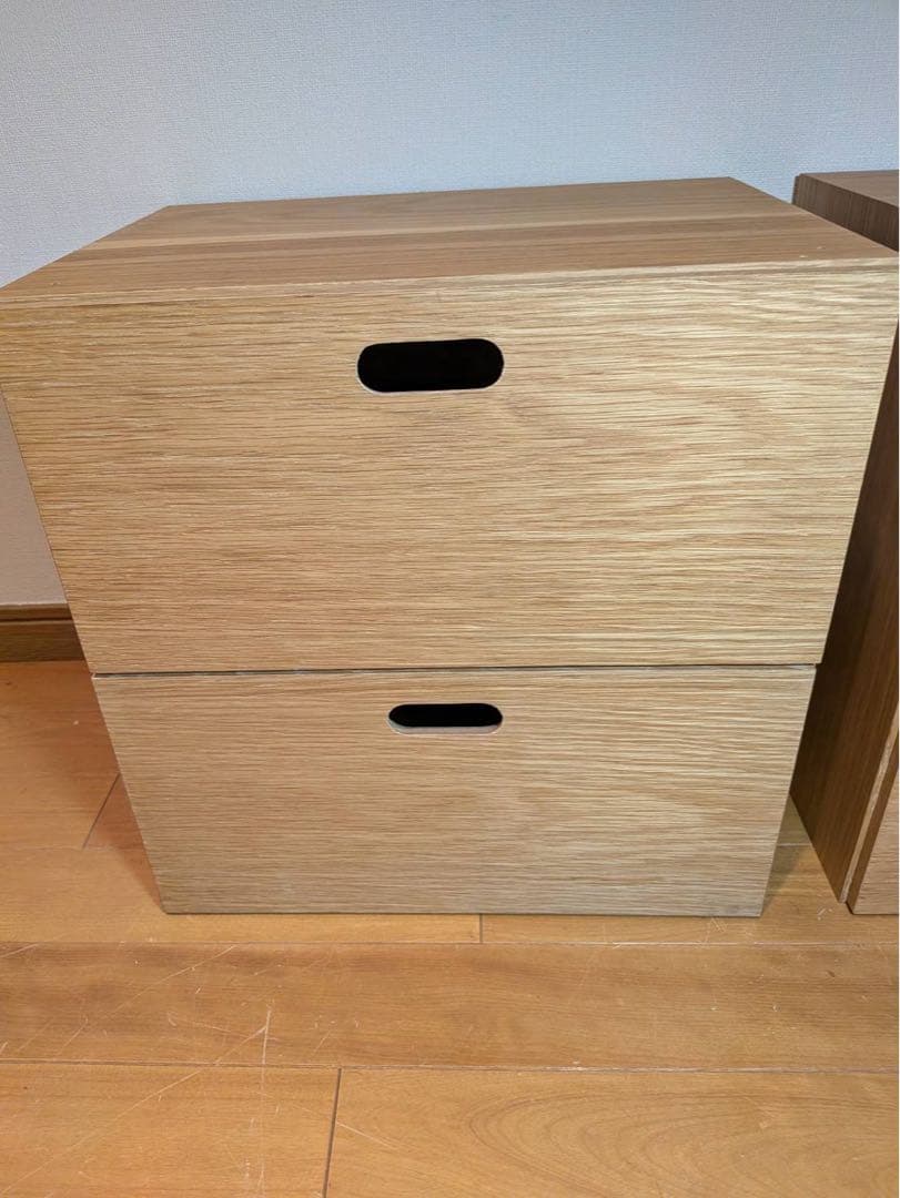 ■送料込■無印良品 スタッキングチェスト インサート 引出 MUJIボックス収納