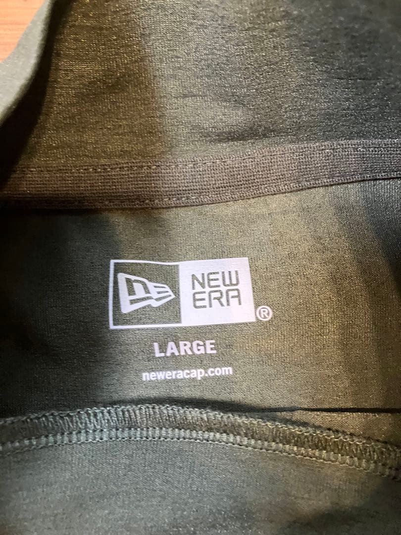 NEW ERA GOLF CLUB オリーブグリーンシャツ