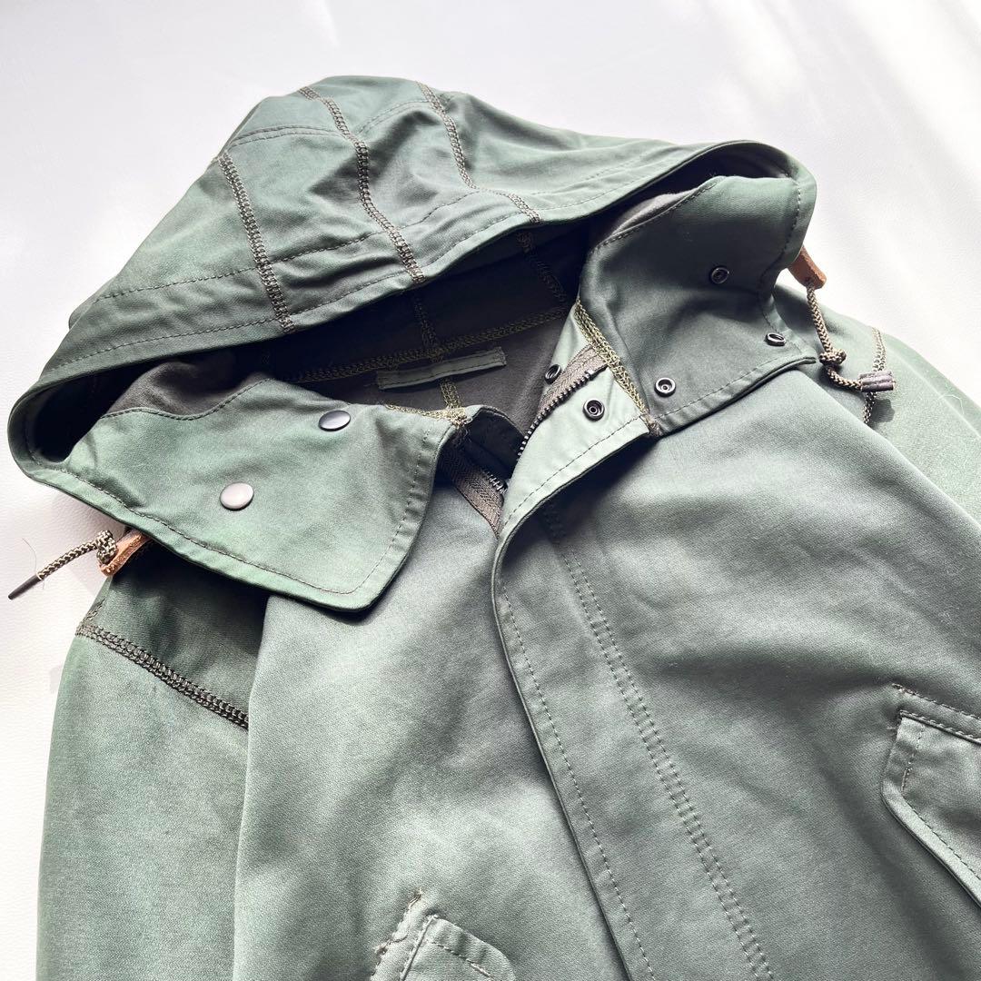 美品『BEAMS +』モッズコート／羽織／M／ライトアウター／カーキ
