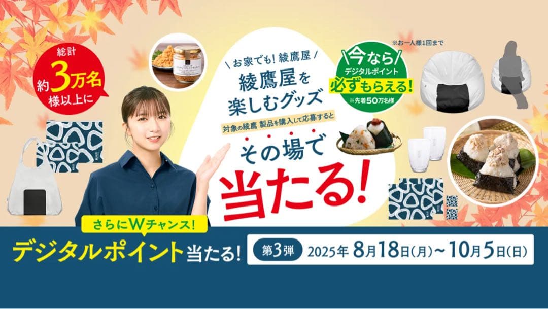 綾鷹　おにぎりビーズクッション