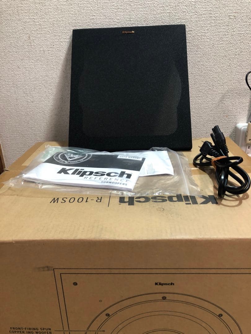 クリプシュ　Klipsch R100SW サブウーファー　10インチ　美品