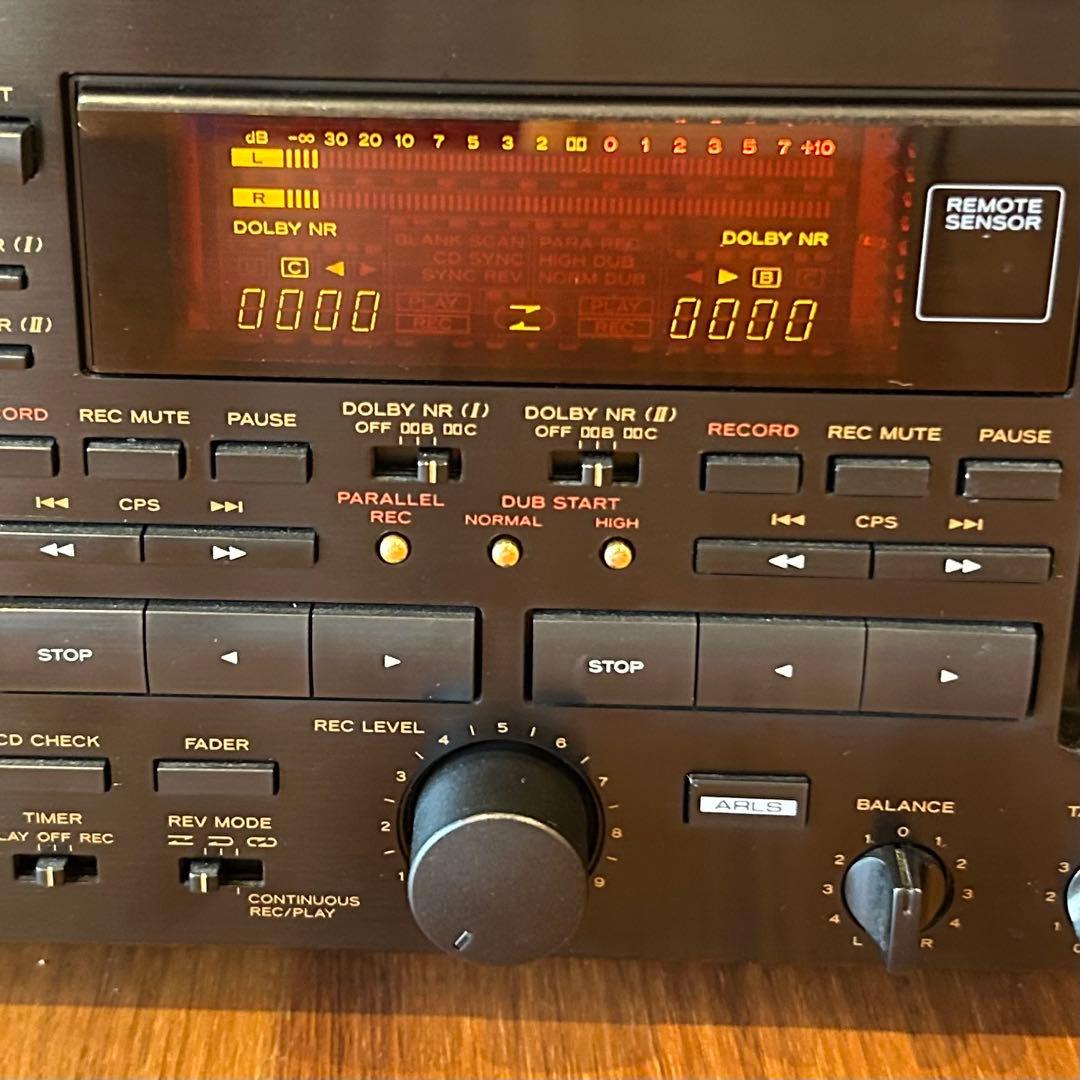 ジャンク　TEAC W-6000R DENON DMD-800 オーディオ機器