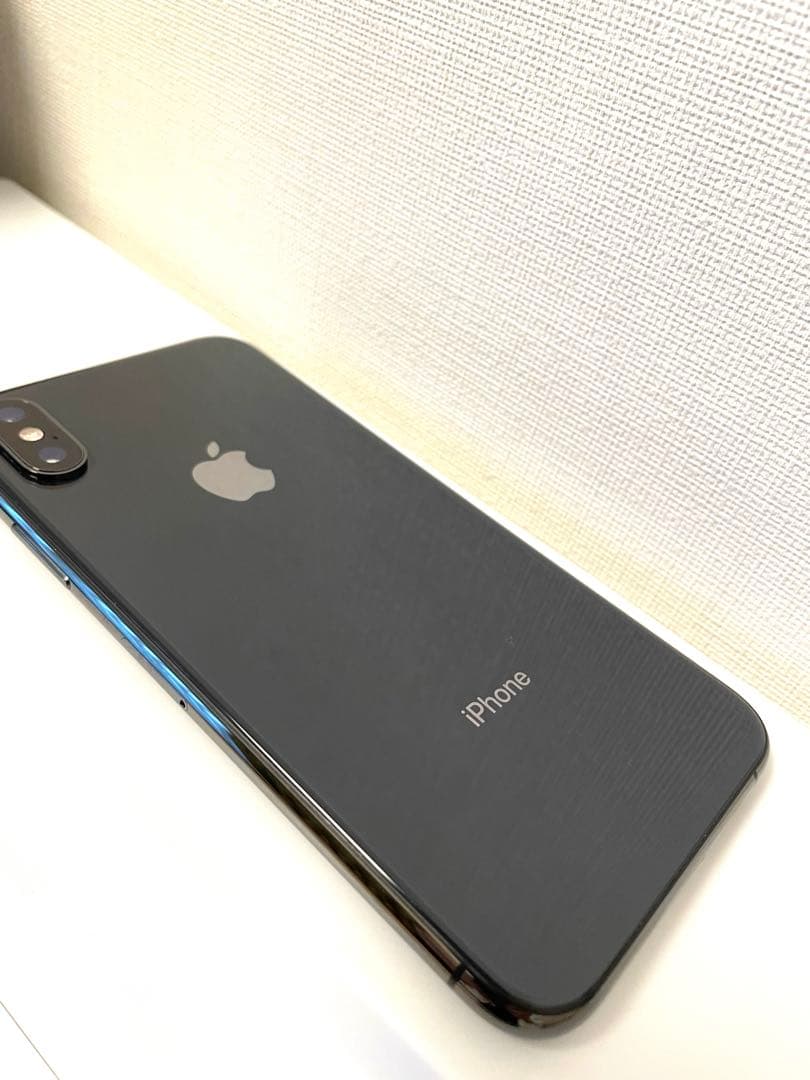 iPhone xs 64gbスペースグレー バッテリー75※新品未使用の付属品付
