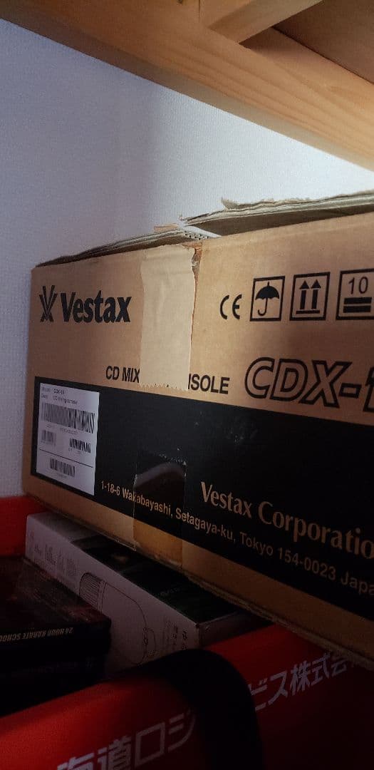 VESTAX デュアルCDプレーヤー CDX-16　箱取説付き CDJ