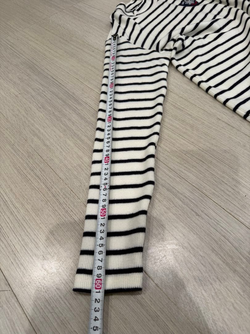 23区 GOLF ボーダー ニット 長袖 メンズ M ゴルフウェア 日本製