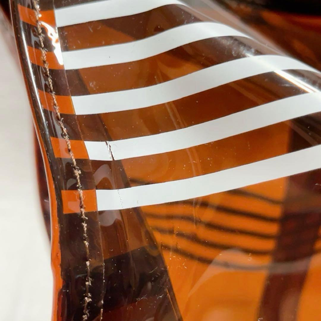 未使用　完売品　ムータ マリン クリアボストンバッグ　ブラウン　ファー　クラッチ