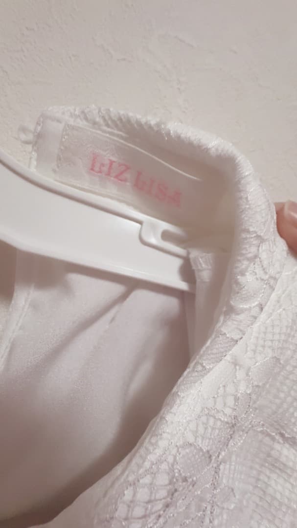 リズリサ LIZLISA BIGリボンオープンショルダーブラウス