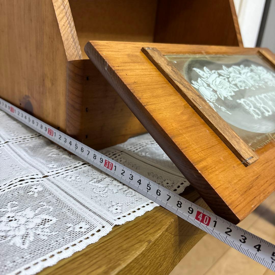 木製ブレッドボックス