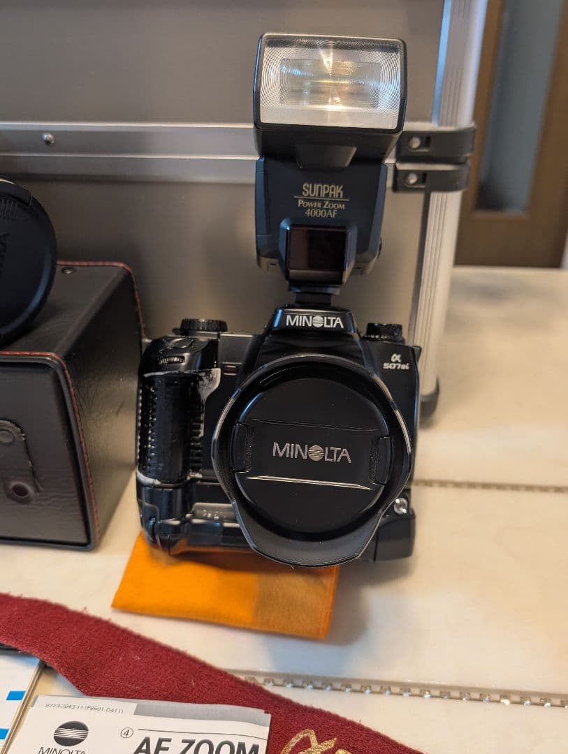 MINOLTA α-５０７si SIGMA ZOOM LENS 他フルセット