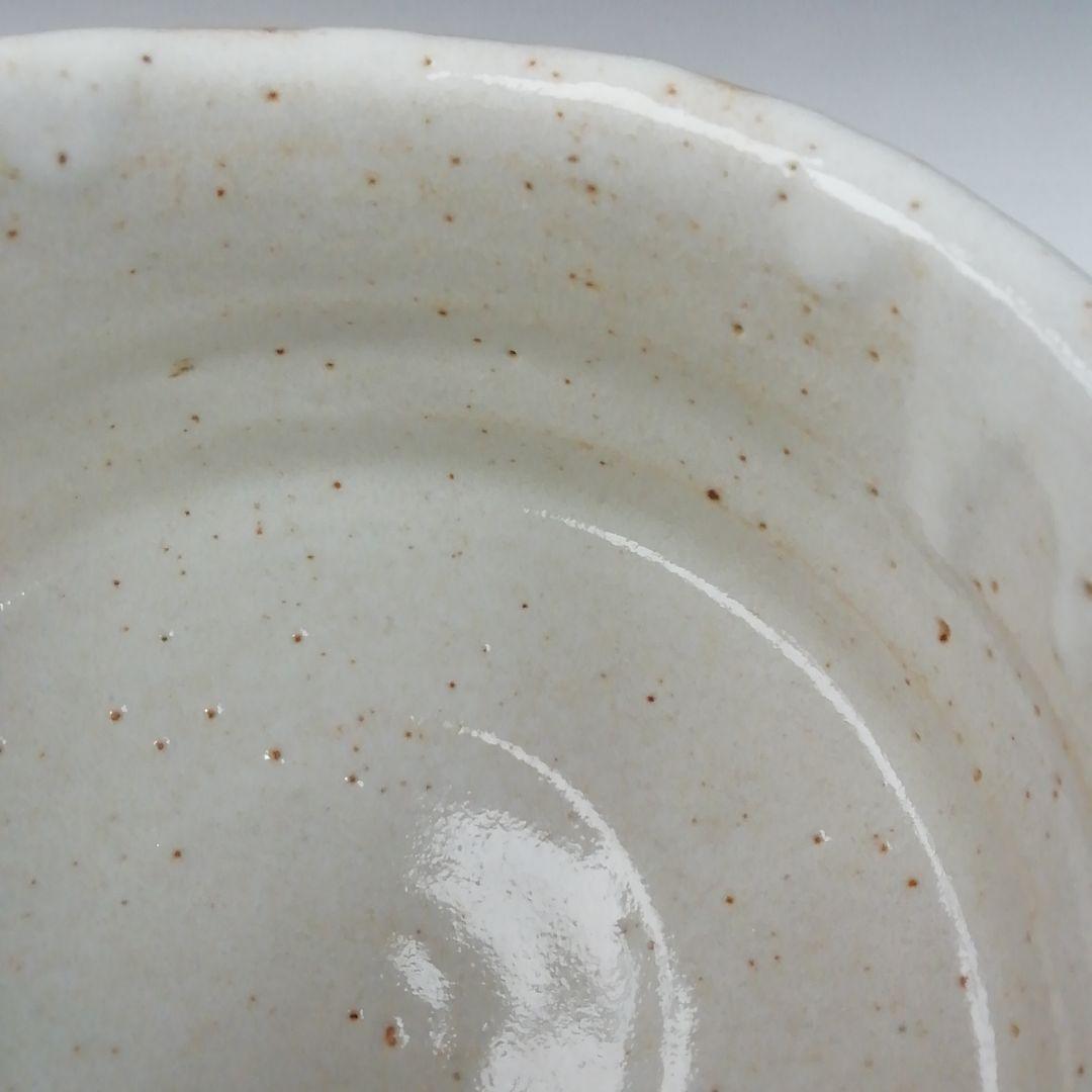 Ｔ７８１　茶碗　『志野茶碗』『秀泉 作』『前大徳寺 福本積應 書付』共箱　茶道具