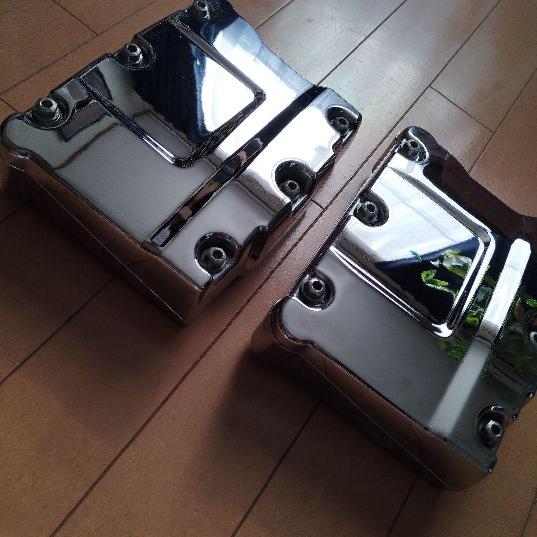 ハーレーツインカムロッカーカバーロアカバーセット クローム