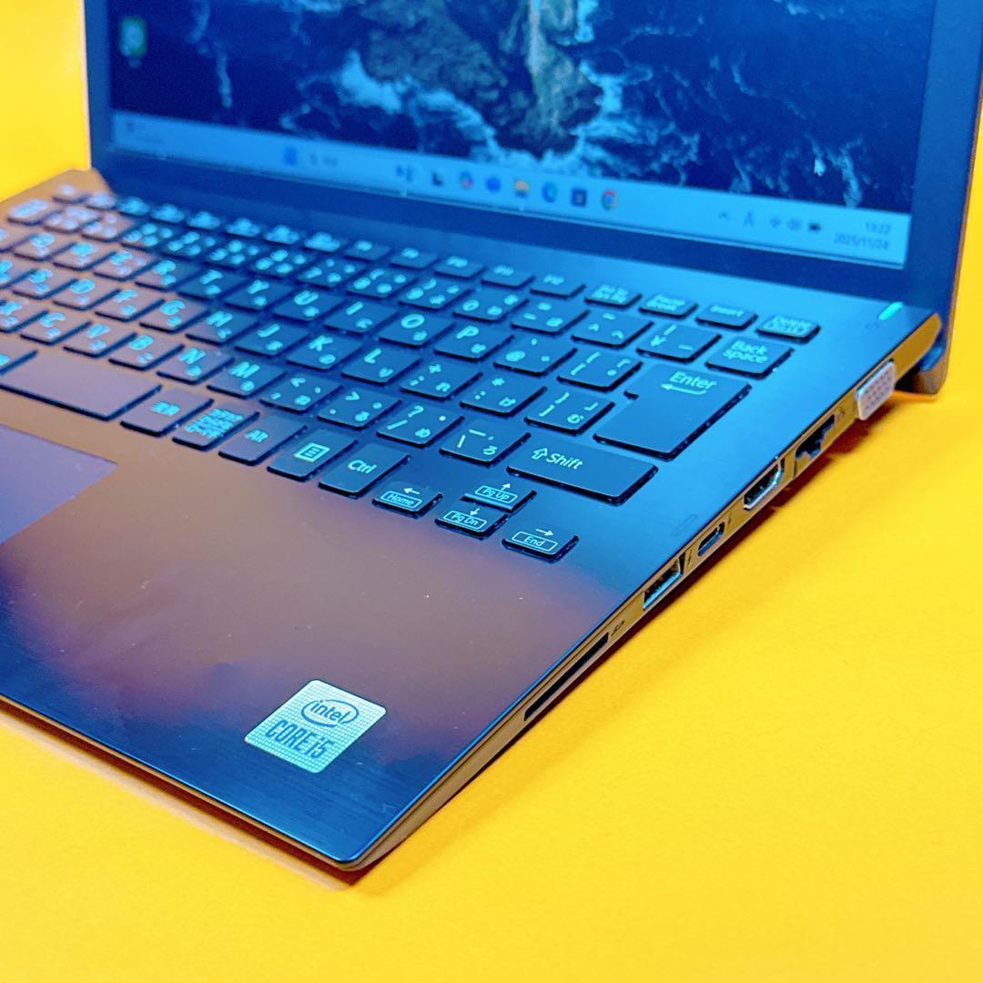 2021年製‼️薄型軽量ノートパソコン 第10世代 i5 高速SSD win11