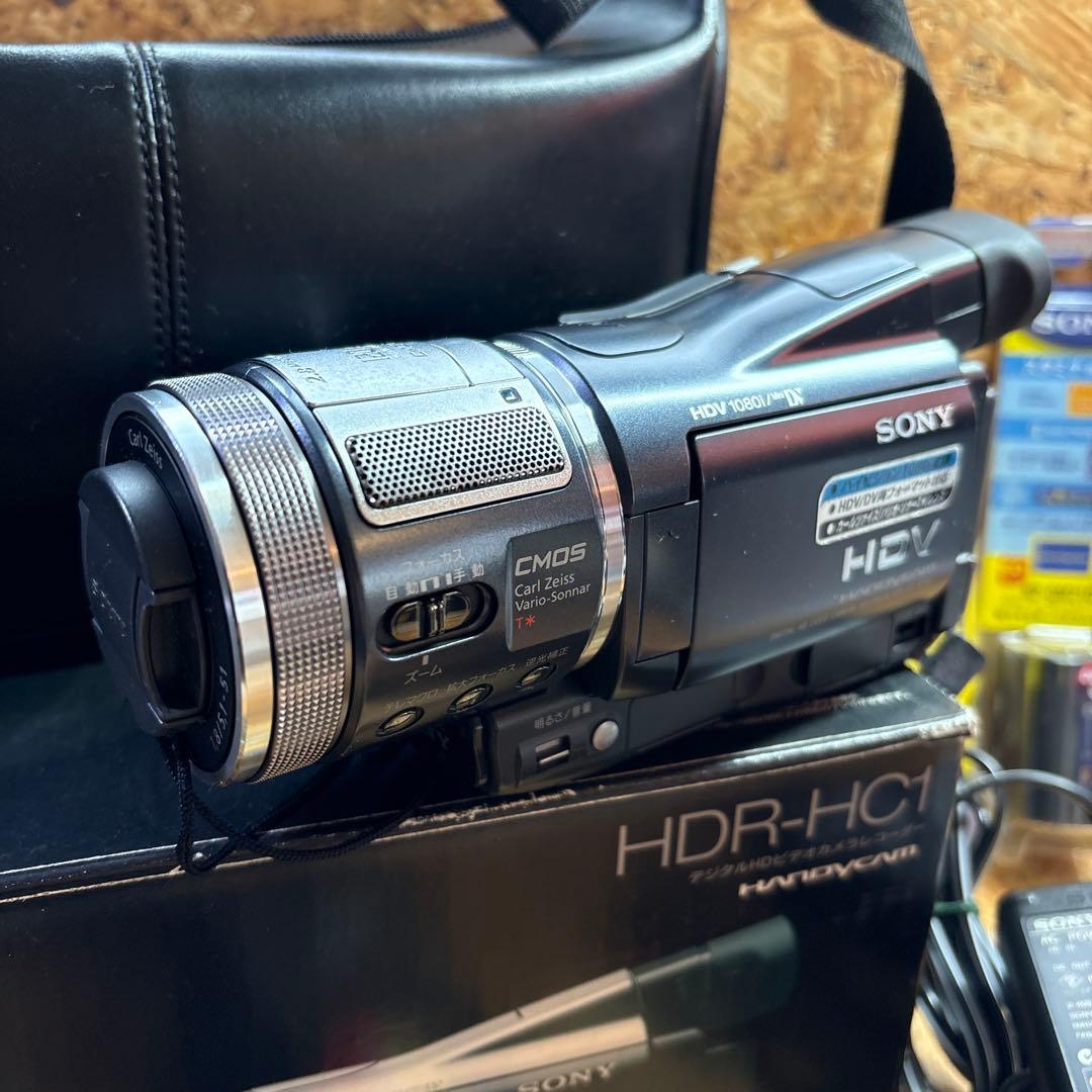 SONY ビデオカメラHDR-HC1 2005年グッドデザイン賞　おまけ多数