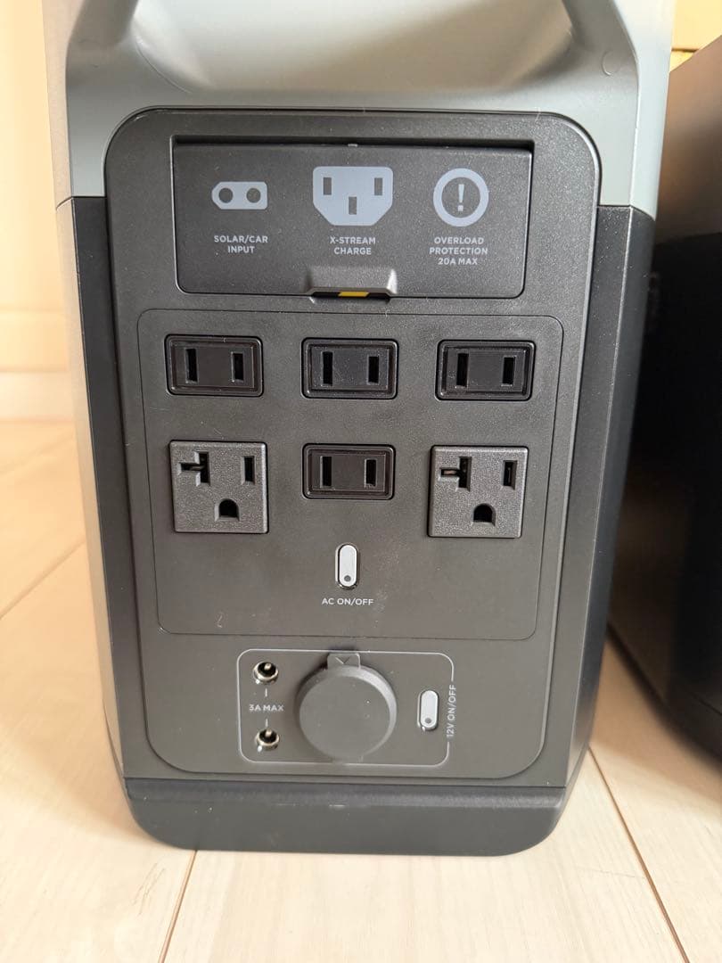 EcoFlow DELTA2 +専用エクストラバッテリー +専用カバー セット