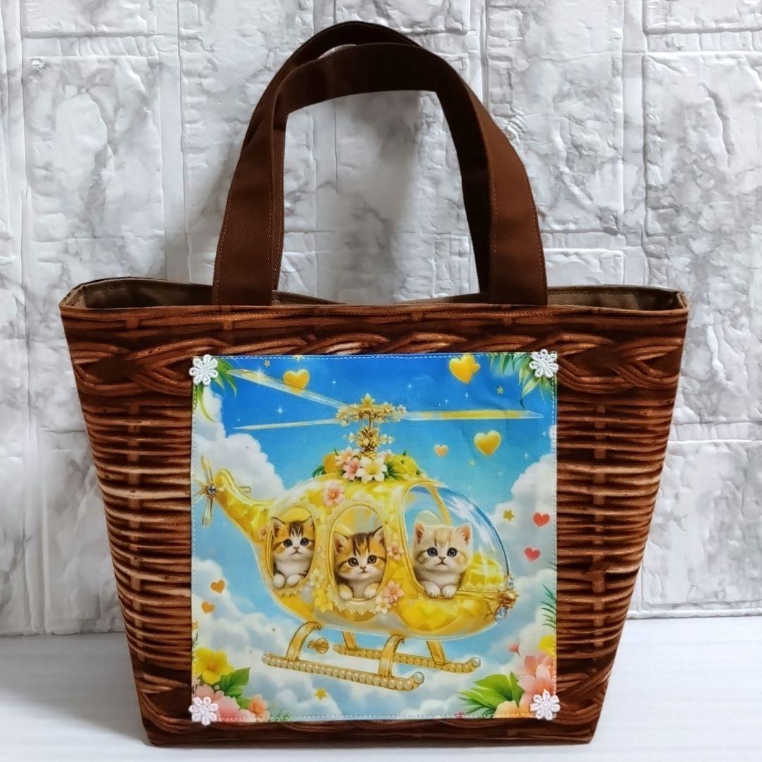 【2個口目】ミニトートバッグ　ガーゼハンカチ