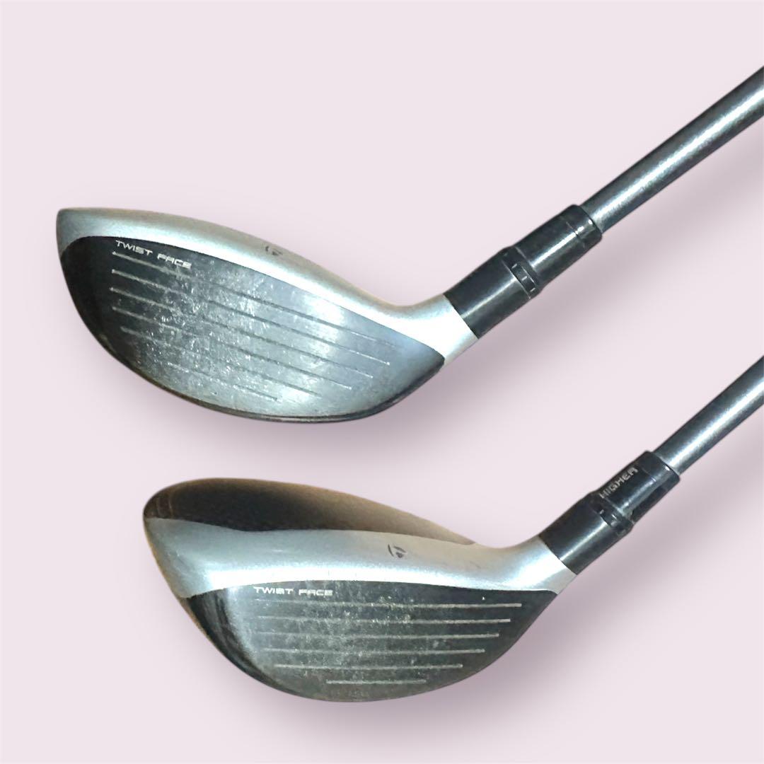 テーラーメイド フェアウェイウッドM5 3W 5W ツアーAD XC 6s