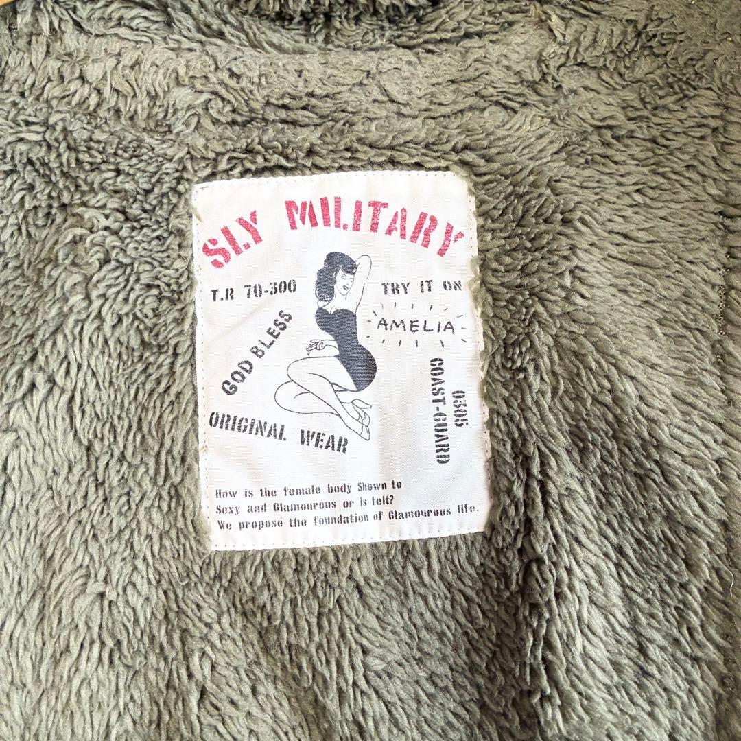 00s y2k SLY N3B モッズコート ロング 平成ギャル ファー フード