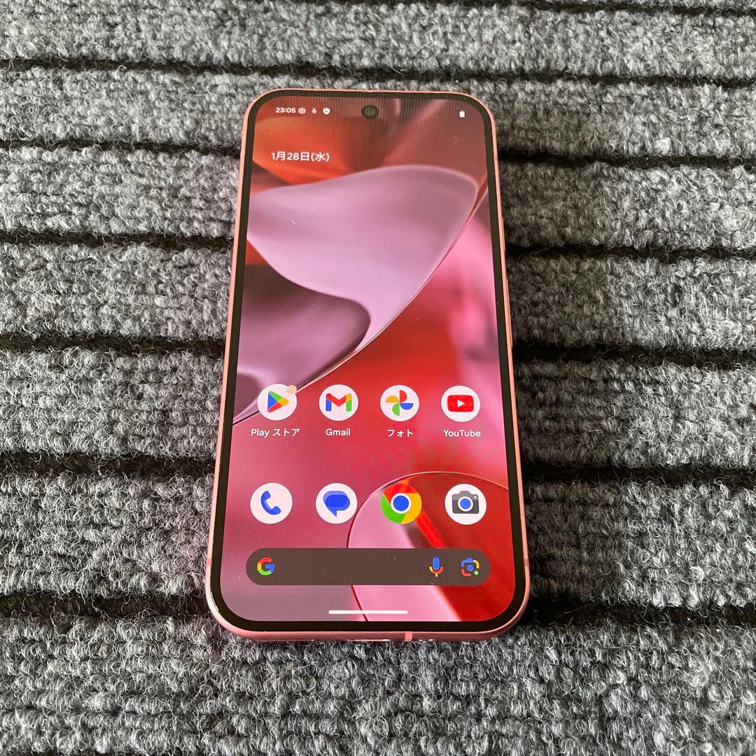 18 美品 Google Pixel9 128GB ピオニー