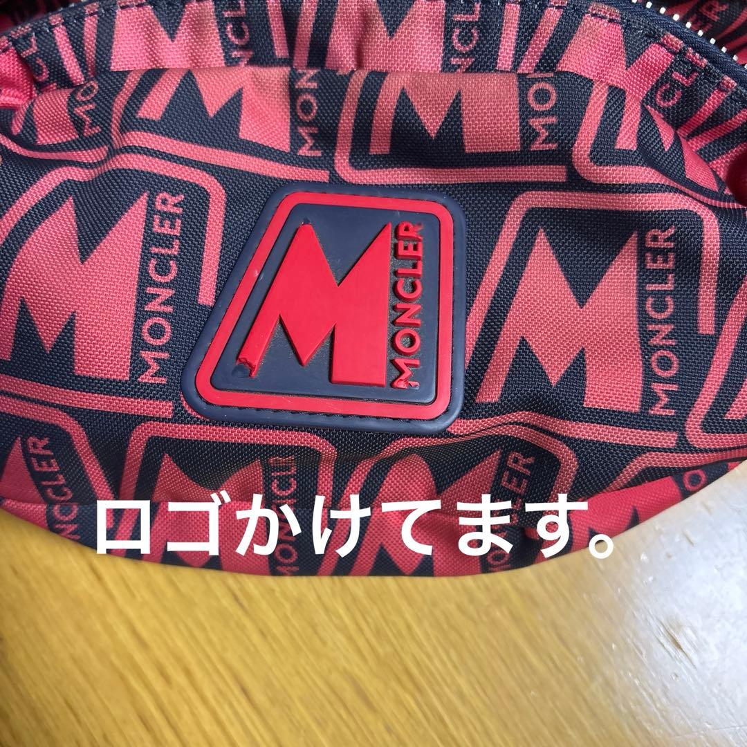 MONCLER ボディバッグ・ウエストポーチ レッド・ブラック