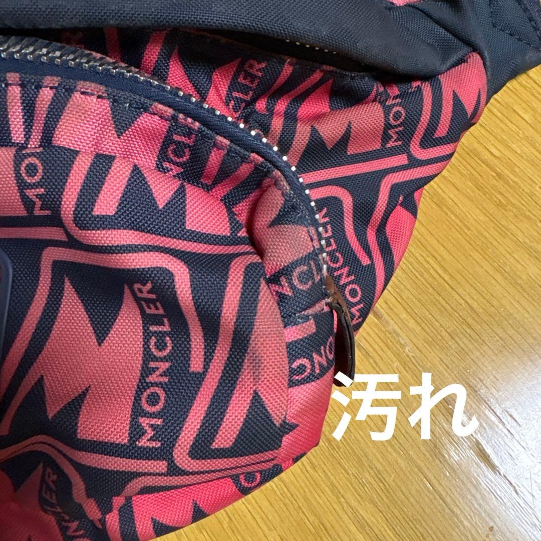 MONCLER ボディバッグ・ウエストポーチ レッド・ブラック