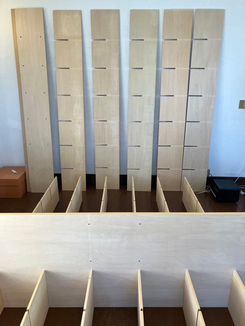 margherita マルゲリータ 7コマ×7コマ カウンター付き本棚