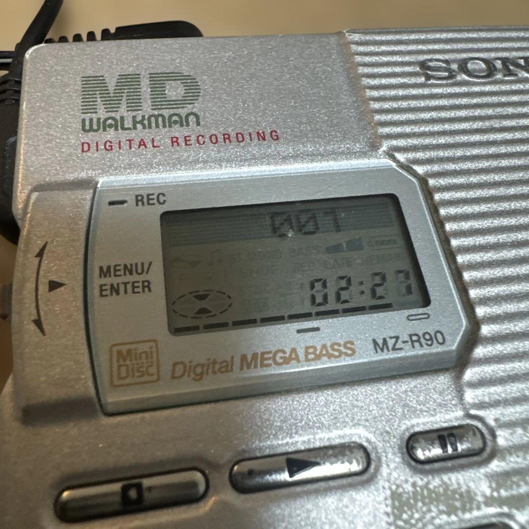 SONY ポータブルMDプレーヤー MZ-R90