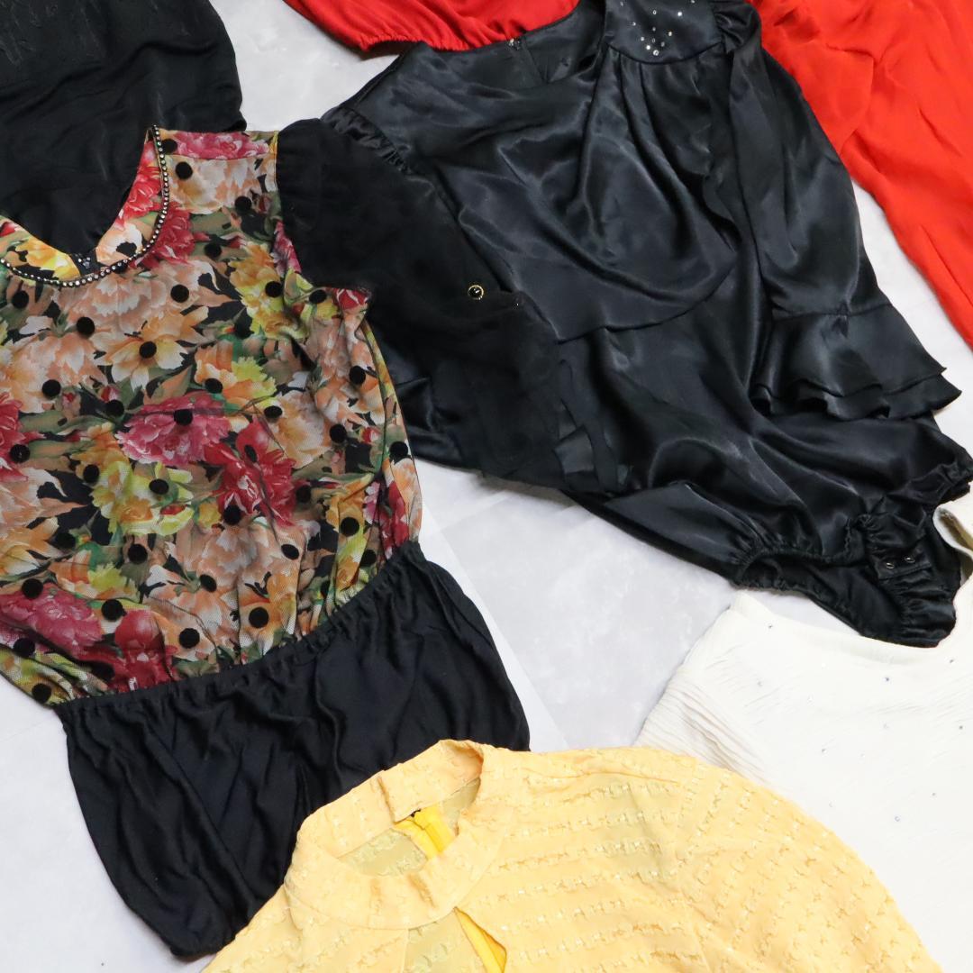 【美品 社交ダンス 衣装 レッスン着 30点 以上セット】ブラウス トップス