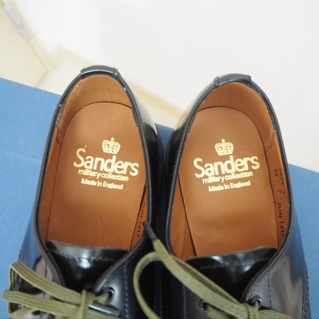 【未使用】sanders MILITARY DERBY SHOE uk5