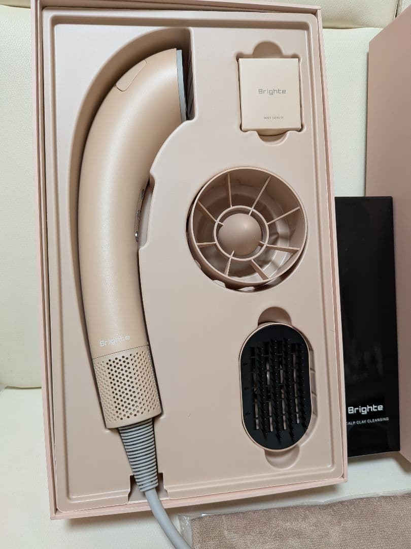 Bright⭐️ブライトシャワードライヤーピンク⭐️スカルプクレイクレンジング付