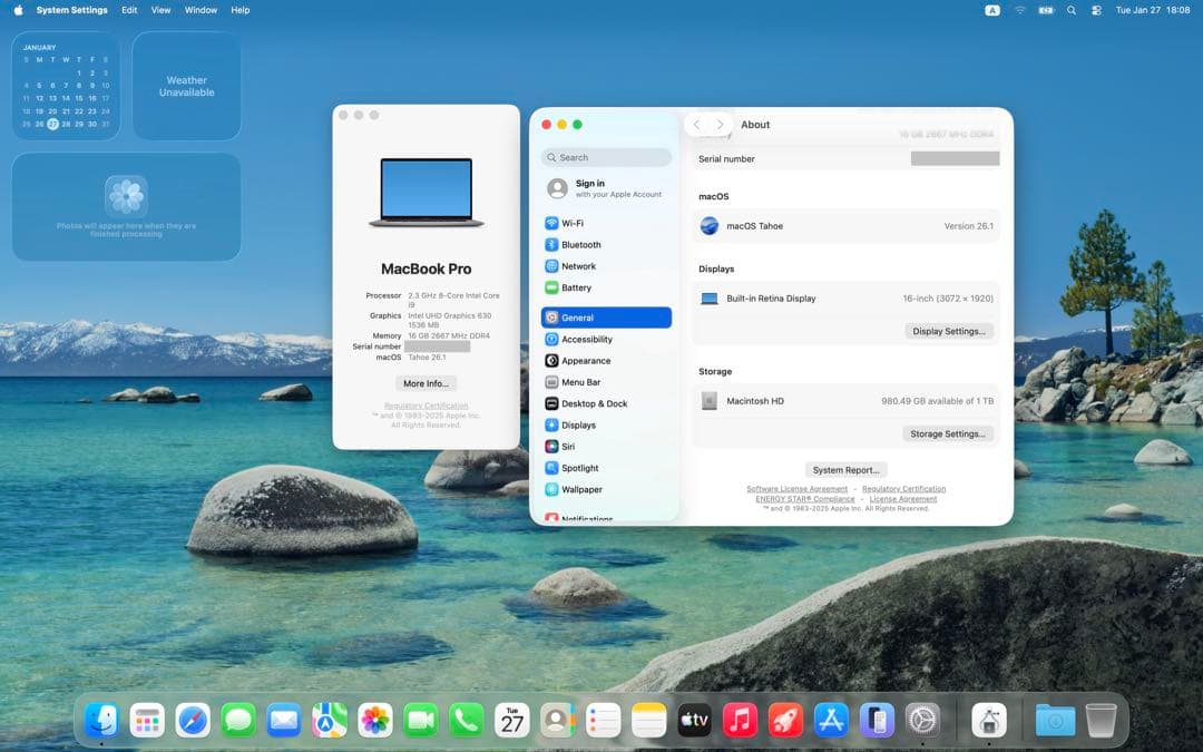 ふ*ん様 美品 MacBook Pro 16インチ シルバー 本体 i9
