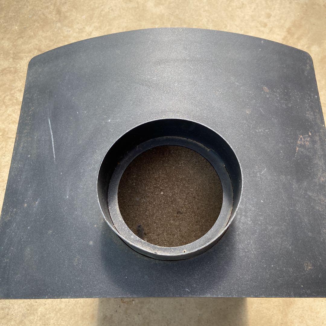 〈送料込み〉鋼鉄製　室内用　薪ストーブ　コーナン　DL008