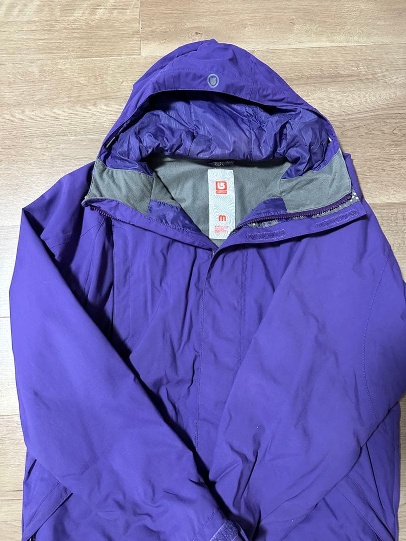 Burton 紫色 スノーボードウェア上 Mサイズ