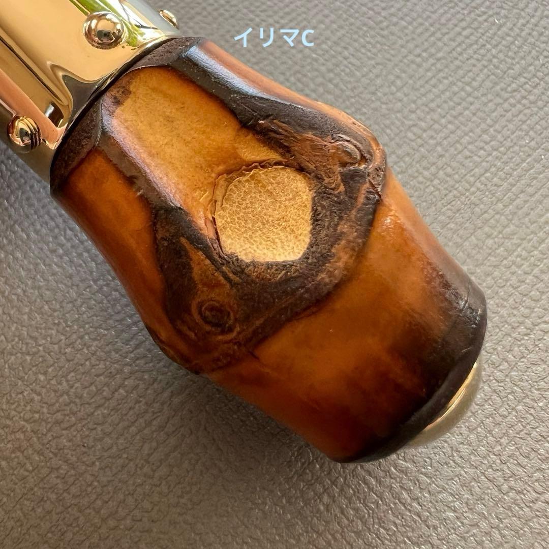 GUCCI グッチ　キーホルダー　バンブー 保存袋　箱付き　未使用