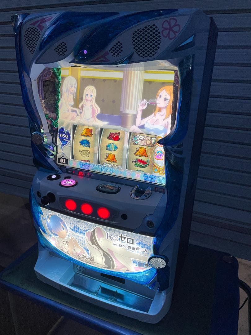 ★動作〇★ パチスロ 実機 Re:ゼロから始める異世界生活 レム パネル リゼロ