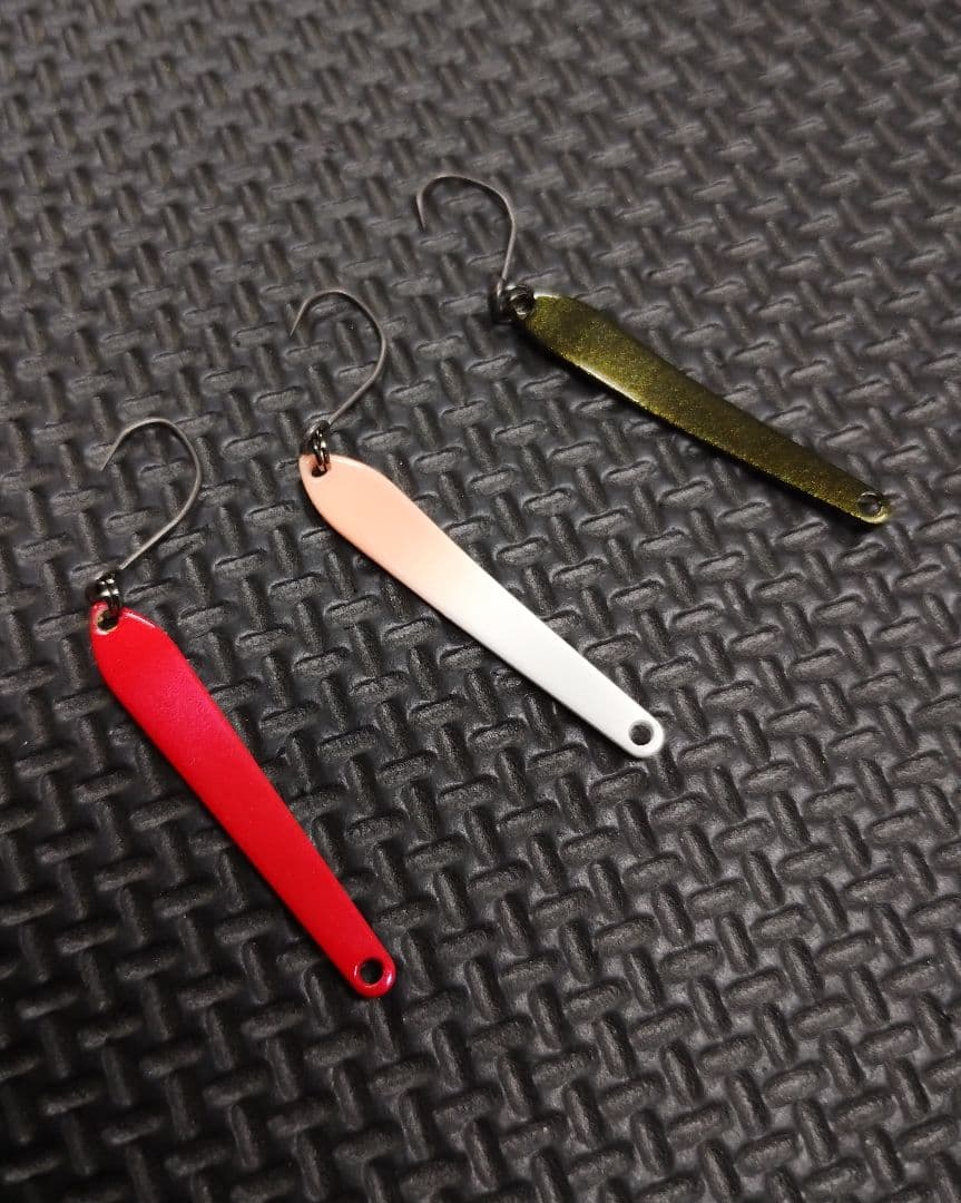 ドリフトスピン３７mm／１.３ｇスプーン 再塗装品３個を含む未使用品２１個セット