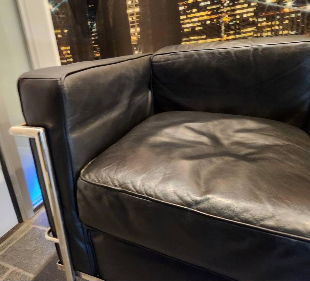 リプロダクトLe Corbusierル・コルビュジエ　3pボックスソファ