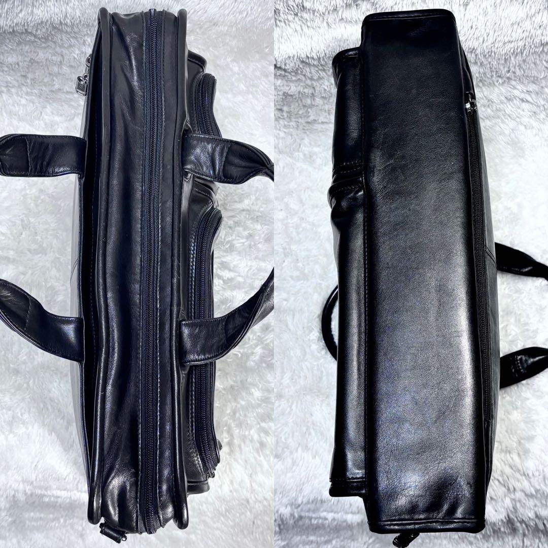 TUMI トゥミ 本革 高級 レザー 2WAY ビジネスバッグ 極美品