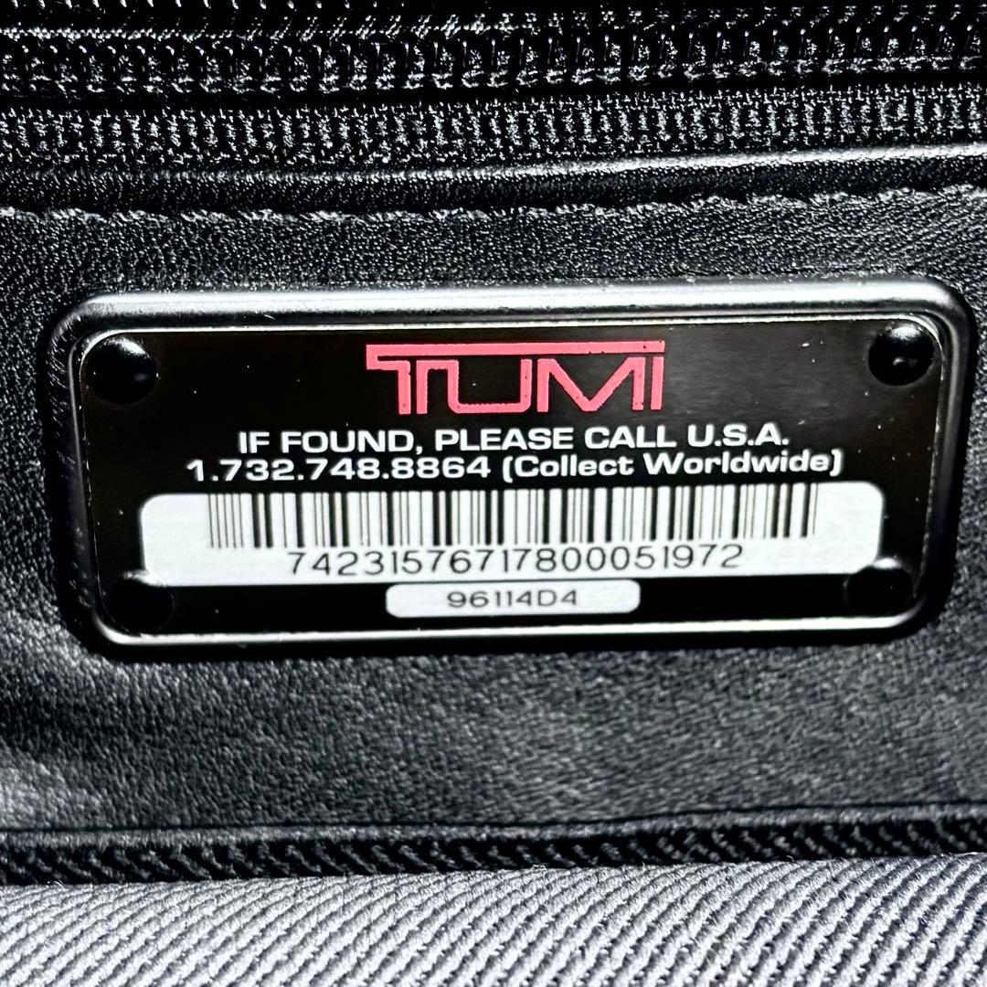 TUMI トゥミ 本革 高級 レザー 2WAY ビジネスバッグ 極美品